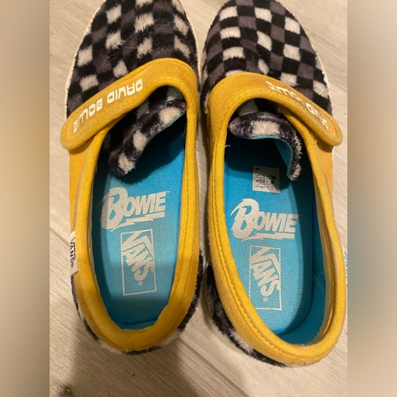 Vans Special Edition β¨ David Bowie π¨π»βπ€ Hunky Dory Checkers Slip-On 7 1/2 - Picture 6 of 10
